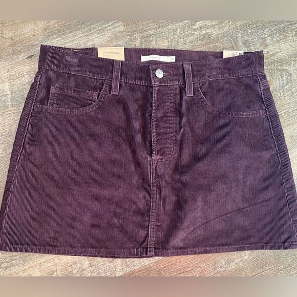 Levi's Dresses & Skirts - Levi's Corduroy Icon Skirt-Size 30